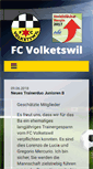 Mobile Screenshot of fcvolketswil.ch