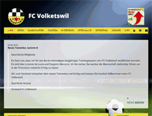 Tablet Screenshot of fcvolketswil.ch